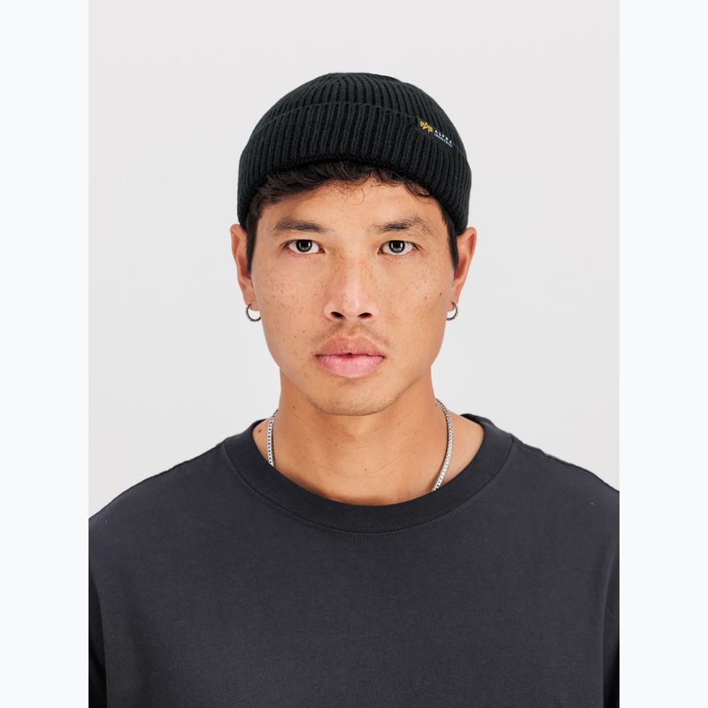 Czapka Alpha Industries Dockers Beanie black 4