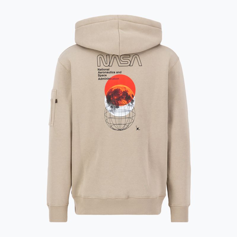 Bluza męska Alpha Industries NASA Orbit vintage sand 2