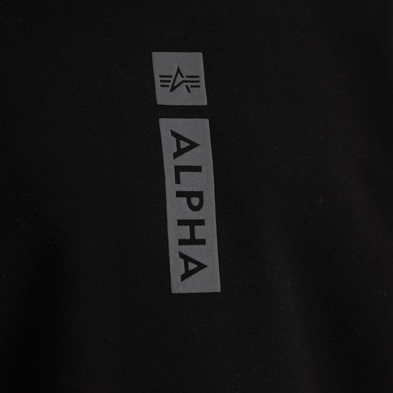 Bluza męska Alpha Industries Reflective Print Sweater black 6