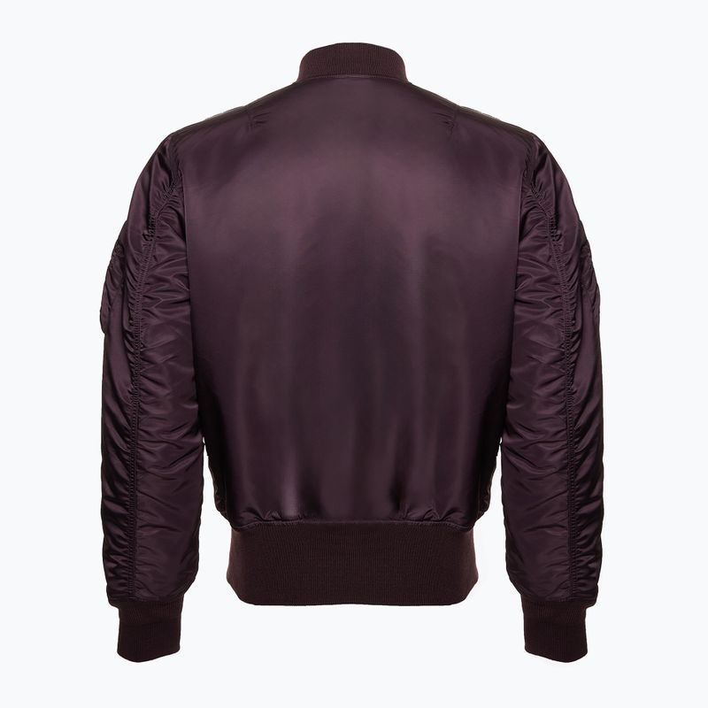 Kurtka męska Alpha Industries MA-1 Heritage plum 2