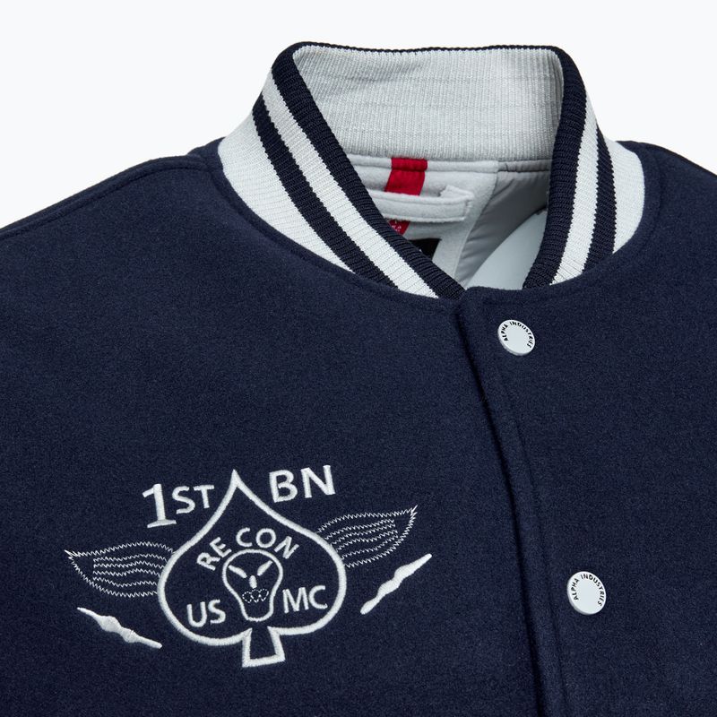 Kurtka męska Alpha Industries Varsity Air Force ultra navy 3