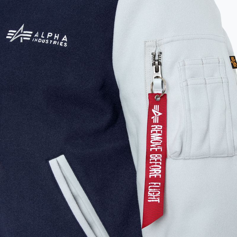 Kurtka męska Alpha Industries Varsity Air Force ultra navy 4