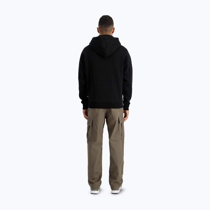 Bluza męska Alpha Industries Basic Hoodie TPU black/chrome 3