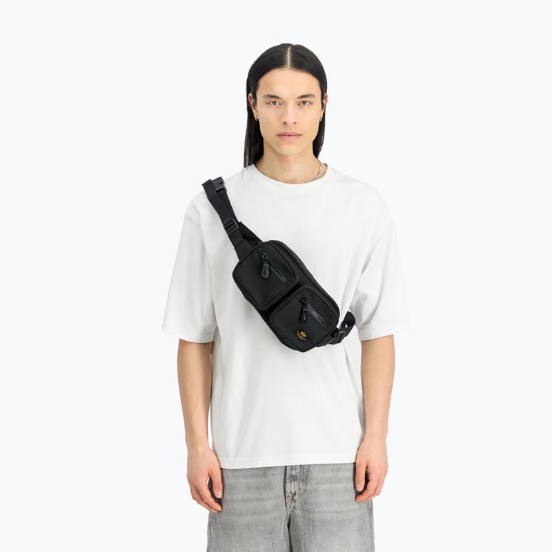 Saszetka nerka Alpha Industries Label 1.5 l black 8