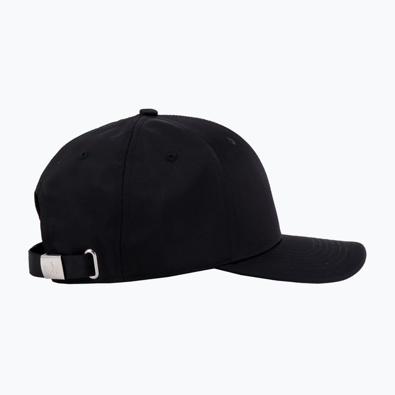 Czapka z daszkiem Alpha Industries Metal Label rep black/metalsilver 3