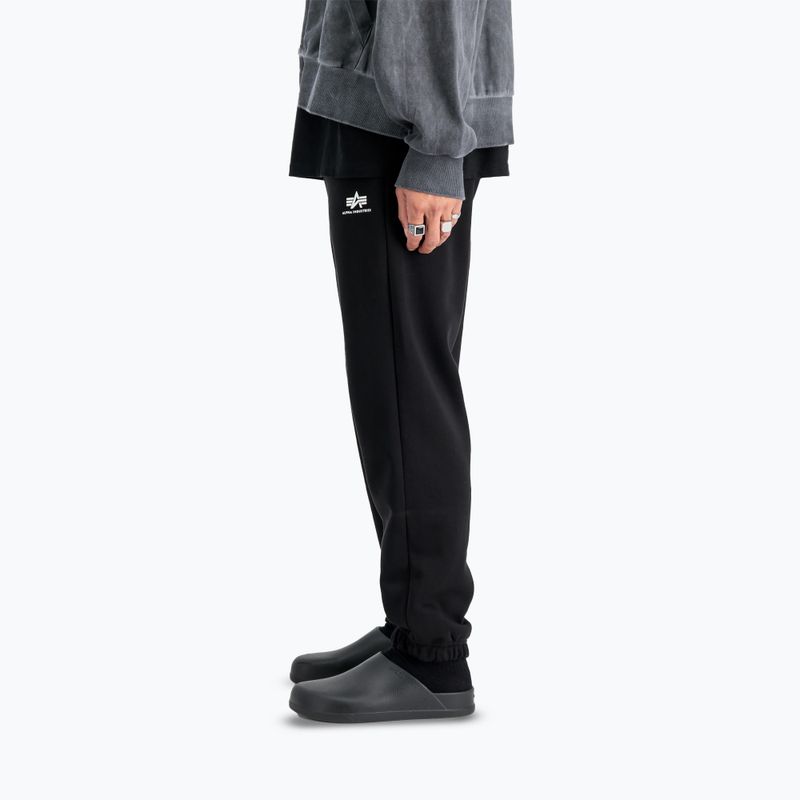 Spodnie męskie Alpha Industries Basic Small Logo II Jogger black 5