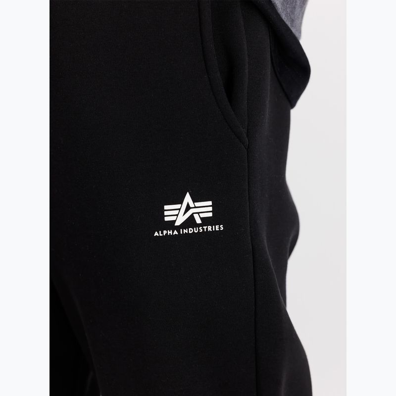 Spodnie męskie Alpha Industries Basic Small Logo II Jogger black 6
