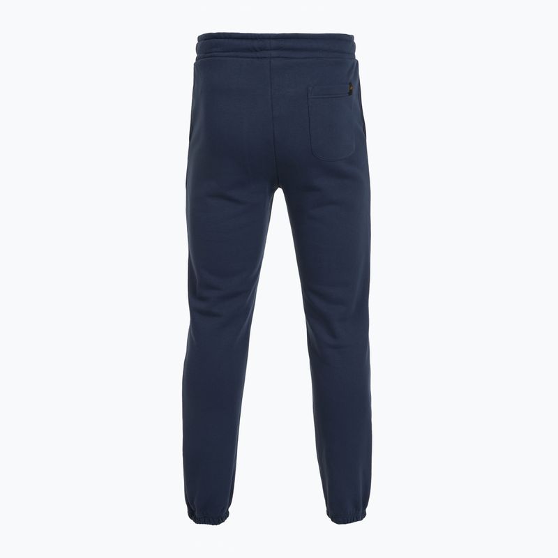 Spodnie męskie Alpha Industries Basic Small Logo II Jogger ultra navy 9