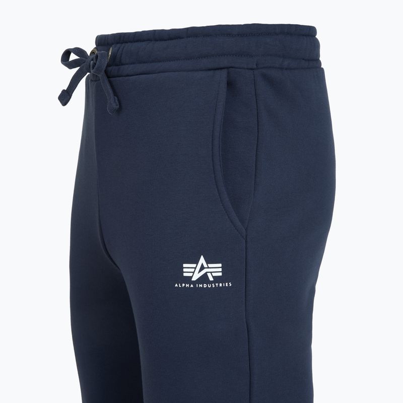 Spodnie męskie Alpha Industries Basic Small Logo II Jogger ultra navy 10