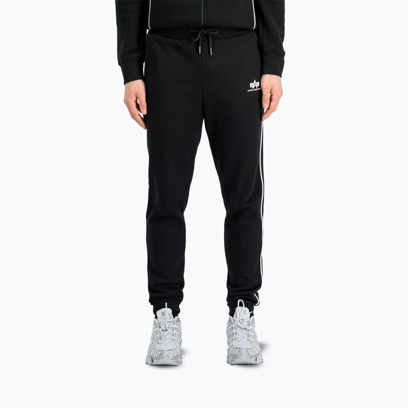 Spodnie męskie Alpha Industries Track Small Logo Jogger black