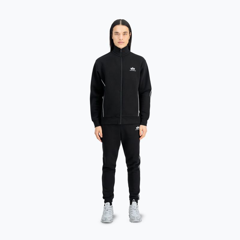 Spodnie męskie Alpha Industries Track Small Logo Jogger black 2