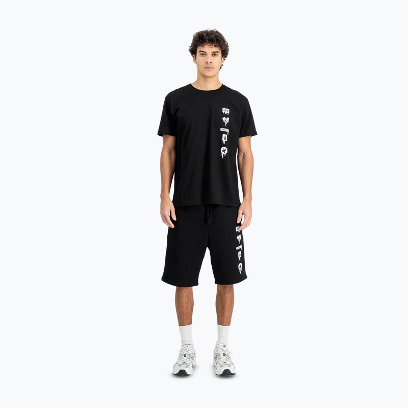 Spodenki męskie Alpha Industries Freedom Jogger balck 2