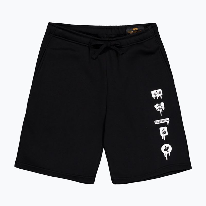 Spodenki męskie Alpha Industries Freedom Jogger balck 7