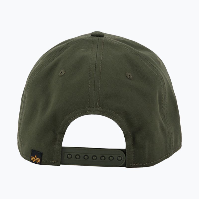 Czapka z daszkiem Alpha Industries Crew Camo dark olive 2
