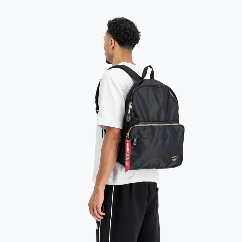 Plecak miejski Alpha Industries Crew 18 l black 4