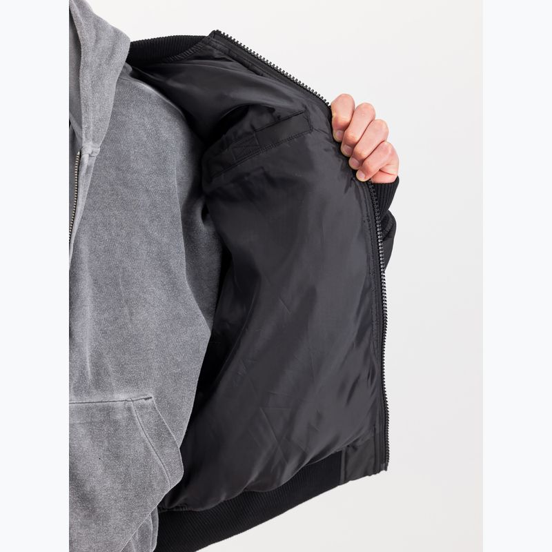 Kurtka ociepalana męska Alpha Industries MA-1 Logo Puffer Bomber black 5