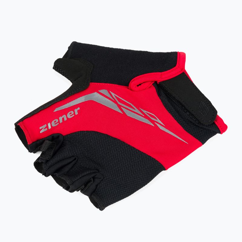 Rękawiczki rowerowe męskie ZIENER MTB Ceniz GELshock red 4