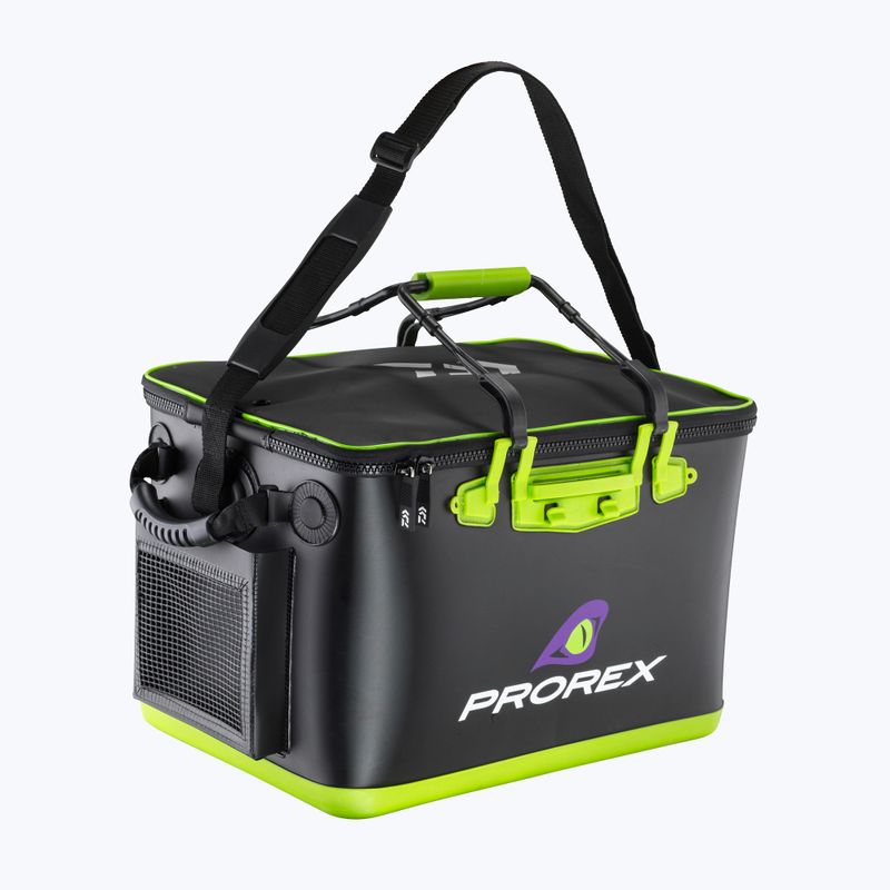 Torba spinningowa Daiwa Prorex Tackle Container czarna/lime 10