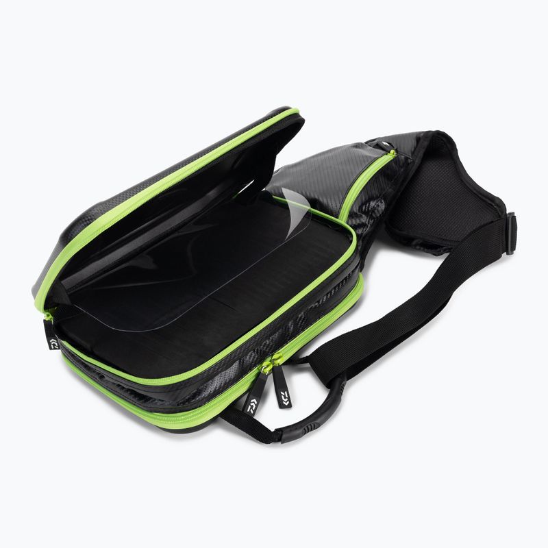 Torba spinningowa Daiwa Prorex Roving Shoulder czarna/lime 6