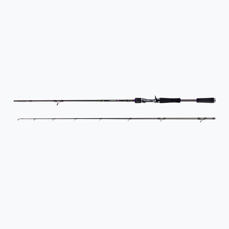 Wędka castingowa Daiwa Prorex XR Jerk BC czarna/fioletowa