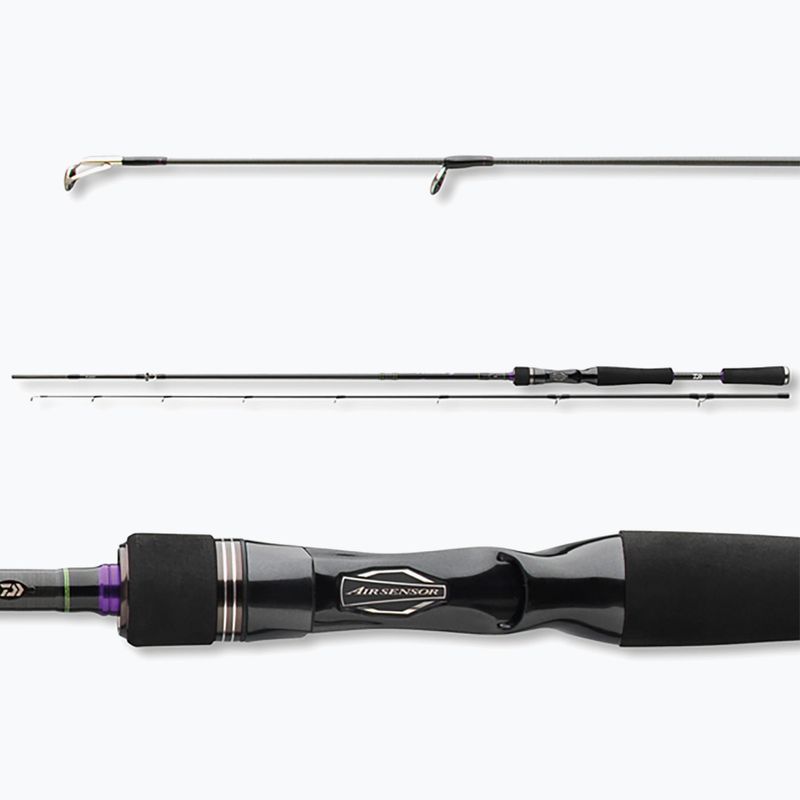 Wędka castingowa Daiwa Prorex XR Jerk BC czarna/fioletowa 5