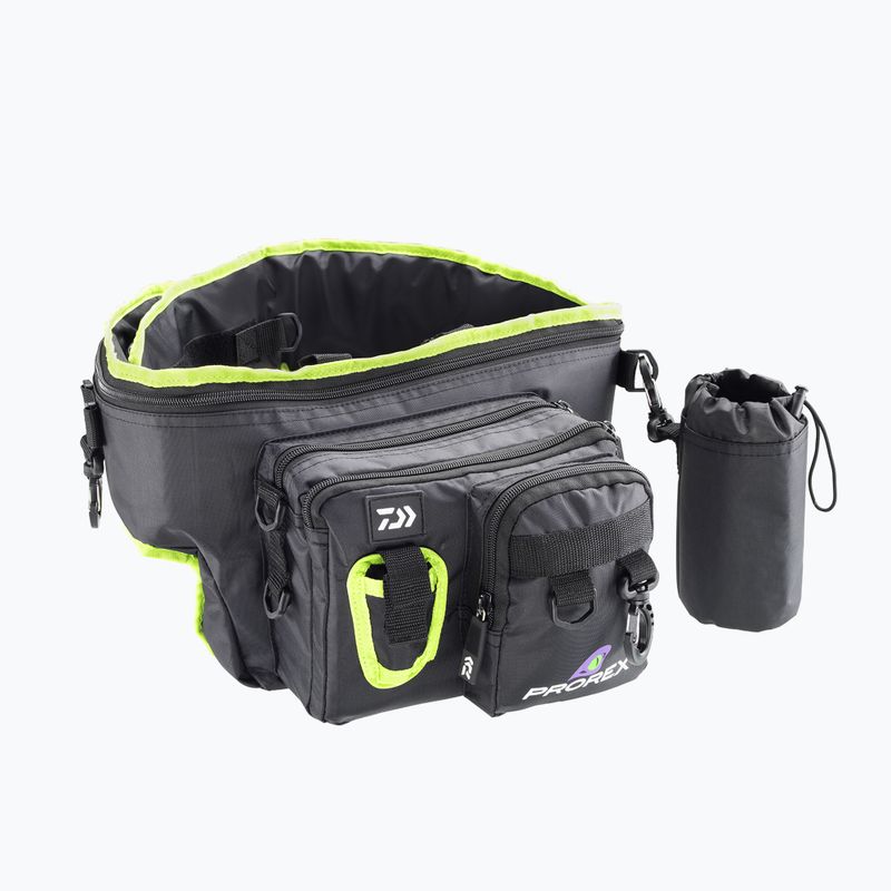 Pokrowiec spinningowy Daiwa PX Converter Stalker RB czarny/żółty