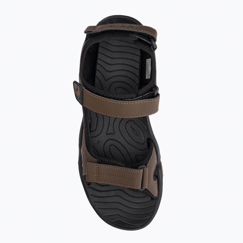 Sandały męskie Jack Wolfskin Lakewood Cruise dark wood 6