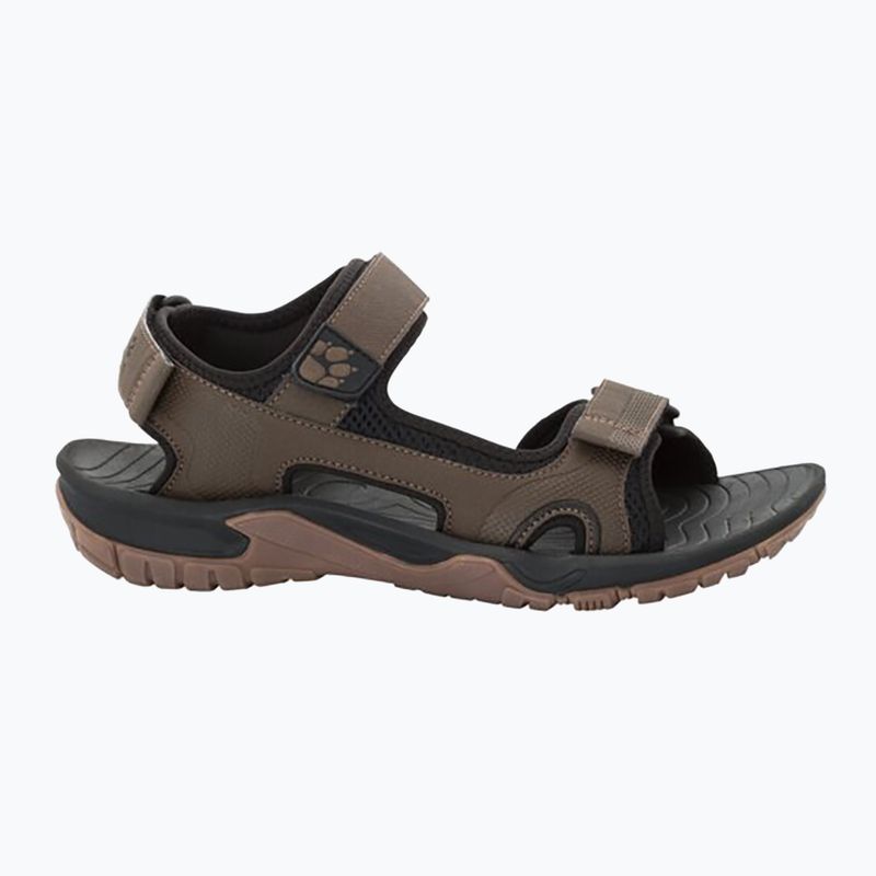 Sandały męskie Jack Wolfskin Lakewood Cruise dark wood 11