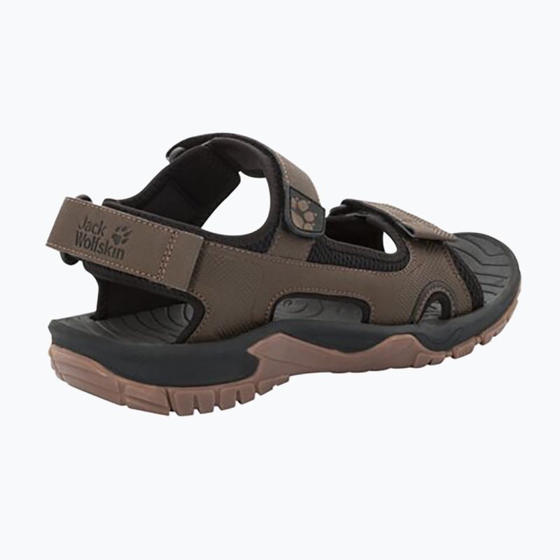Sandały męskie Jack Wolfskin Lakewood Cruise dark wood 13