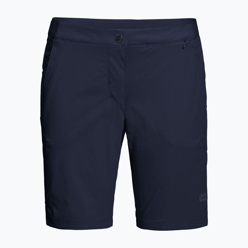 Spodenki trekkingowe damskie Jack Wolfskin Hilltop Trail midnight blue 8