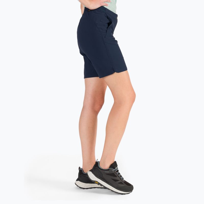Spodenki trekkingowe damskie Jack Wolfskin Hilltop Trail midnight blue 2