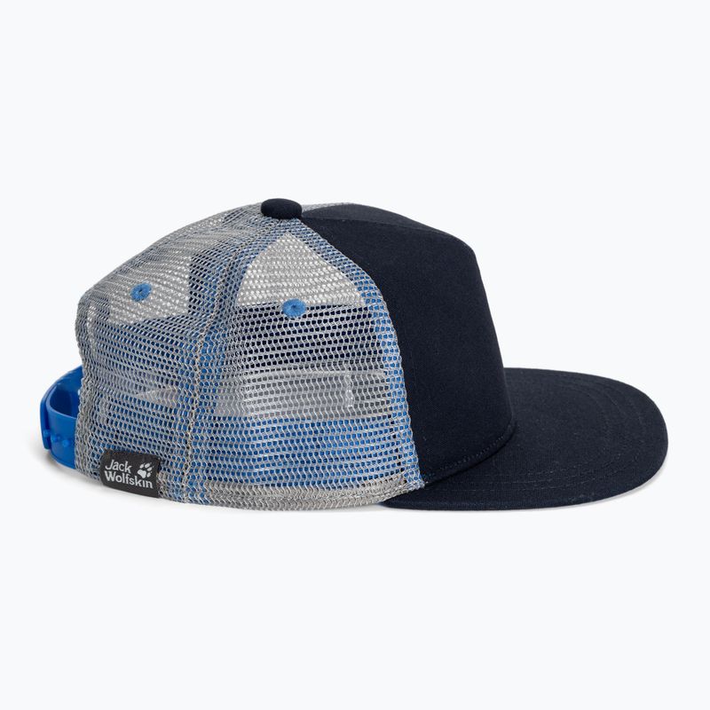 Czapka z daszkiem dziecięca Jack Wolfskin Rib Paw night blue 2