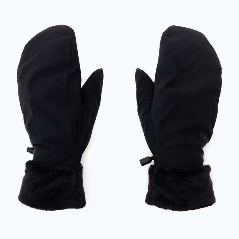 Rękawiczki trekkingowe damskie Jack Wolfskin Stormlock Highloft black 2