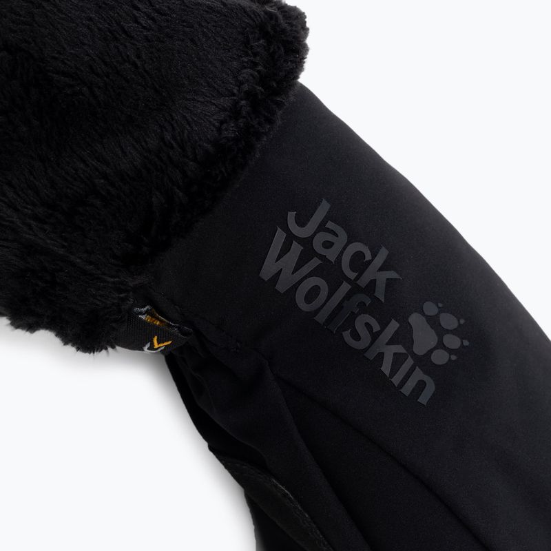 Rękawiczki trekkingowe damskie Jack Wolfskin Stormlock Highloft black 4