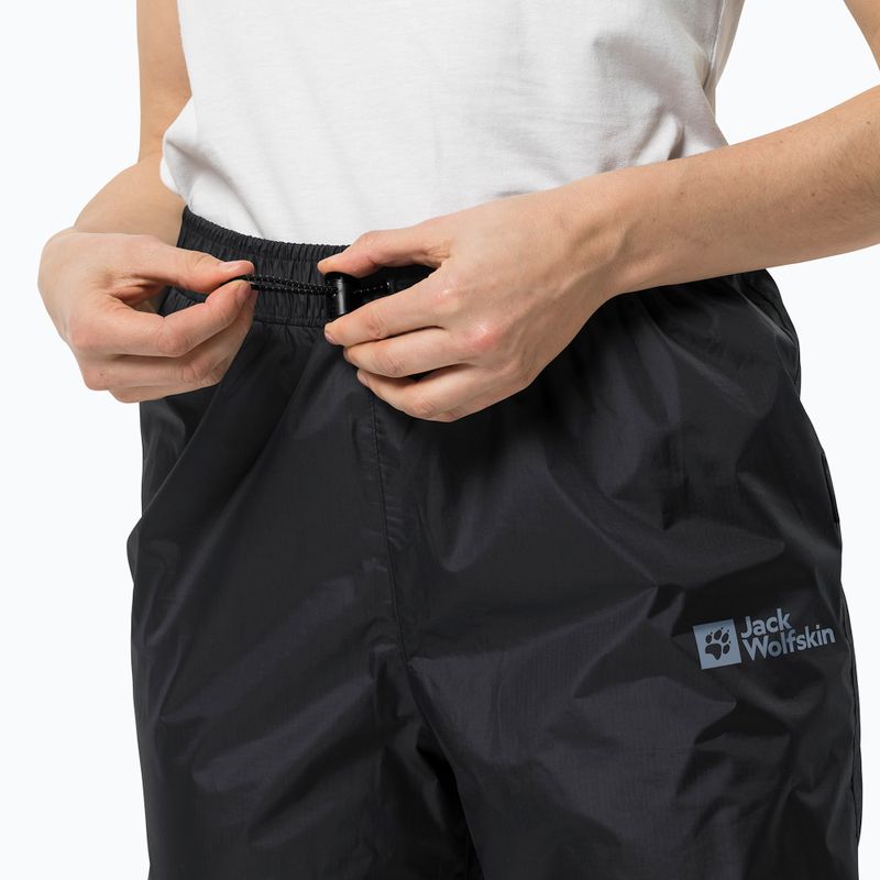 Spodnie z membraną Jack Wolfskin Rainy Day black 3