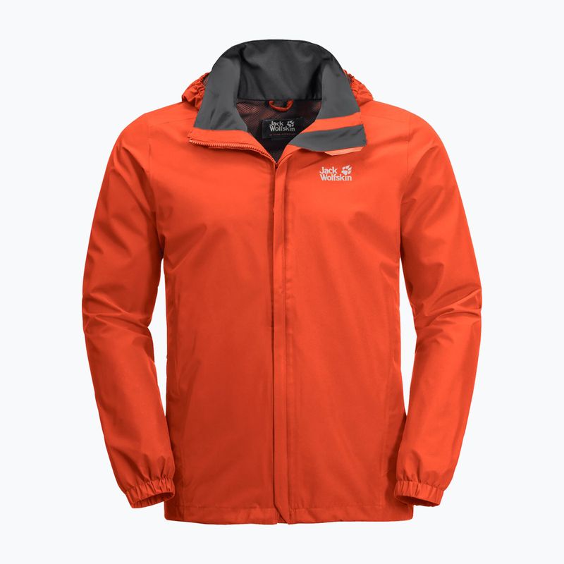 Kurtka przeciwdeszczowa męska Jack Wolfskin Stormy Point wild brier 5