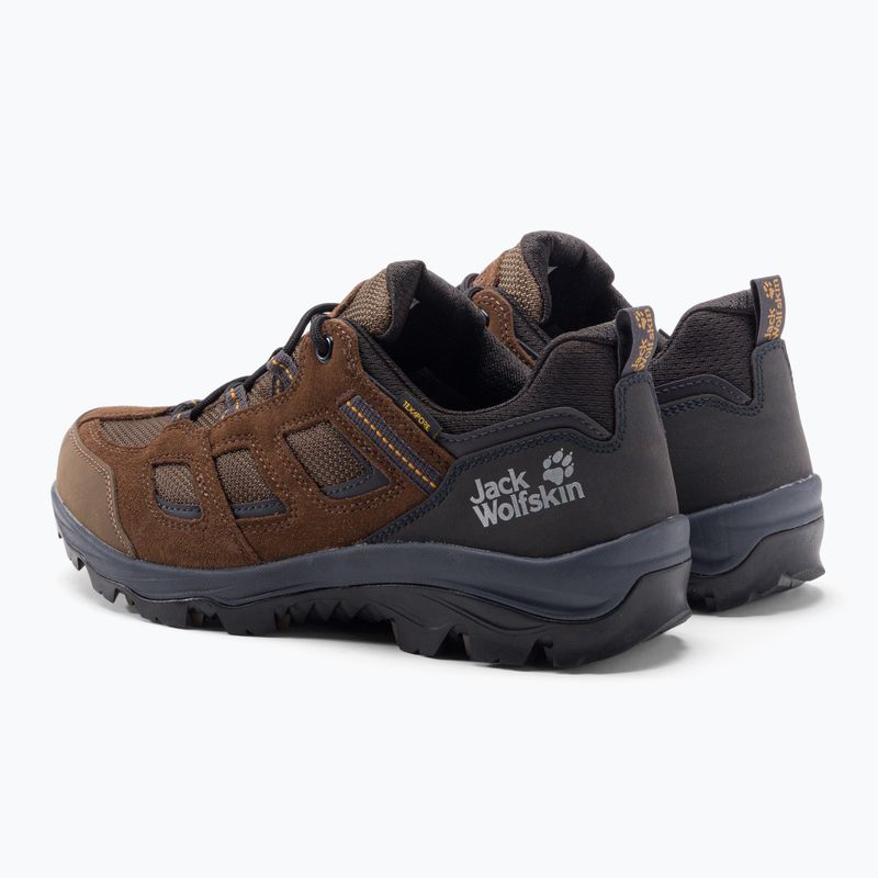 Buty trekkingowe męskie Jack Wolfskin Vojo 3 Texapore Low brown/phantom 3