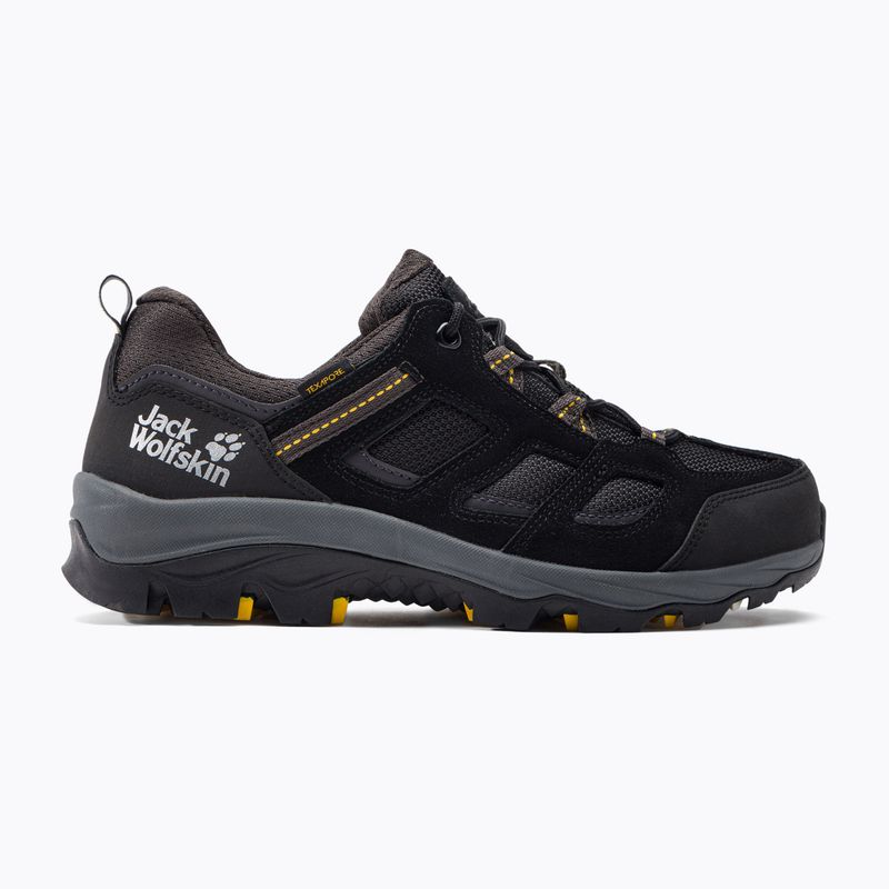 Buty trekkingowe męskie Jack Wolfskin Vojo 3 Texapore Low black/burly yellow xt 2