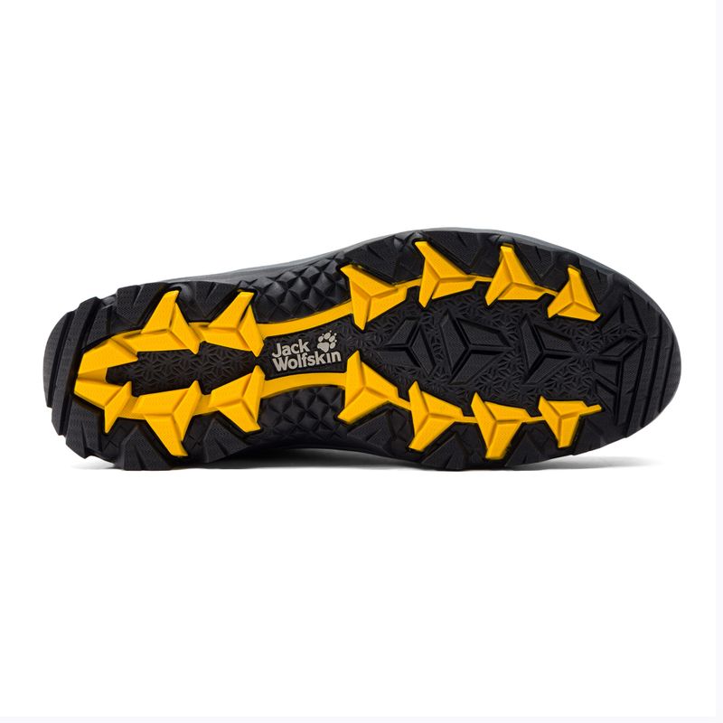 Buty trekkingowe męskie Jack Wolfskin Vojo 3 Texapore Low black/burly yellow xt 4