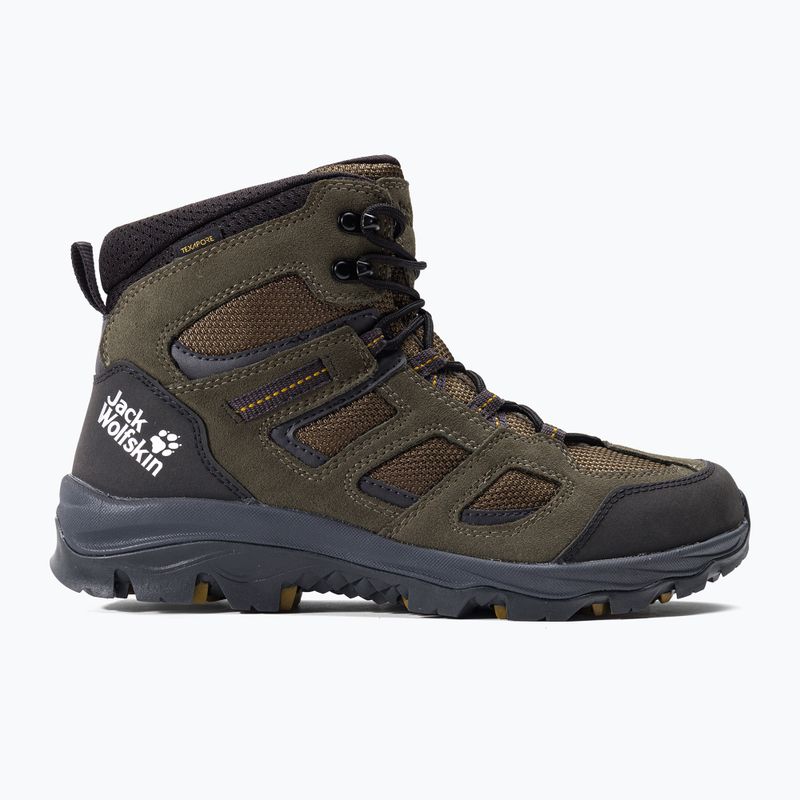 Buty trekkingowe męskie Jack Wolfskin Vojo 3 Texapore Mid khaki/phantom 2