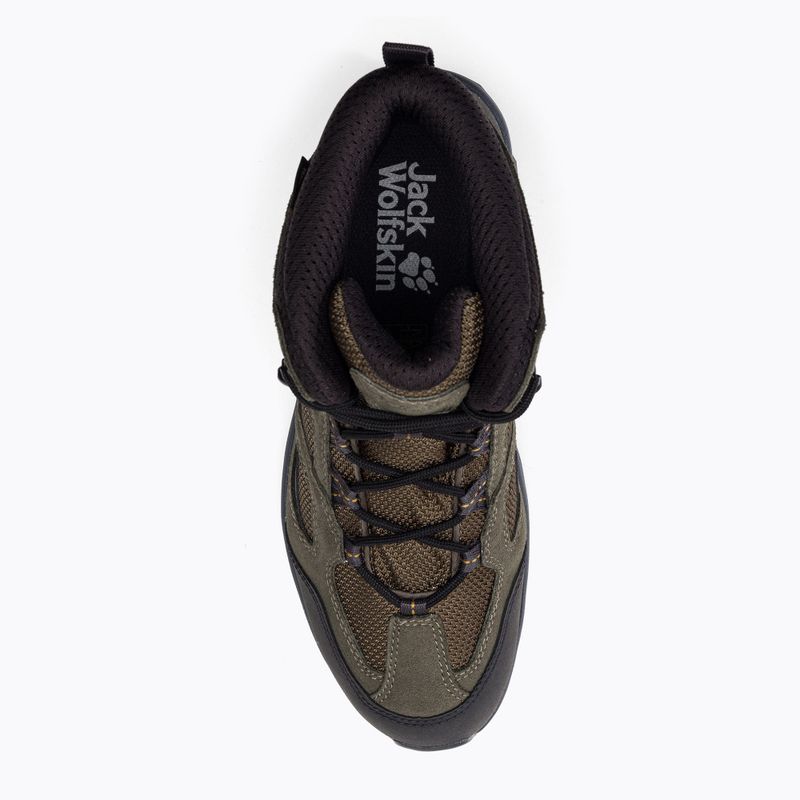 Buty trekkingowe męskie Jack Wolfskin Vojo 3 Texapore Mid khaki/phantom 6