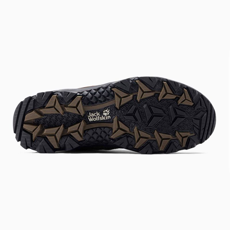 Buty trekkingowe męskie Jack Wolfskin Vojo 3 Texapore Mid brown/phantom 4