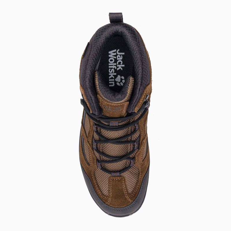 Buty trekkingowe męskie Jack Wolfskin Vojo 3 Texapore Mid brown/phantom 6