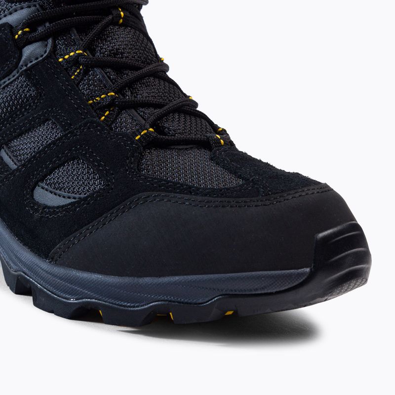Buty trekkingowe męskie Jack Wolfskin Vojo 3 Texapore Mid black/burly yellow xt 8