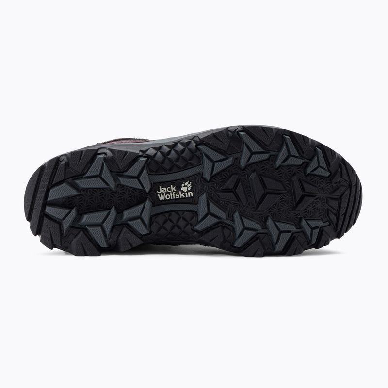 Buty trekkingowe damskie Jack Wolfskin Vojo 3 Texapore Mid dark steel/purple 4
