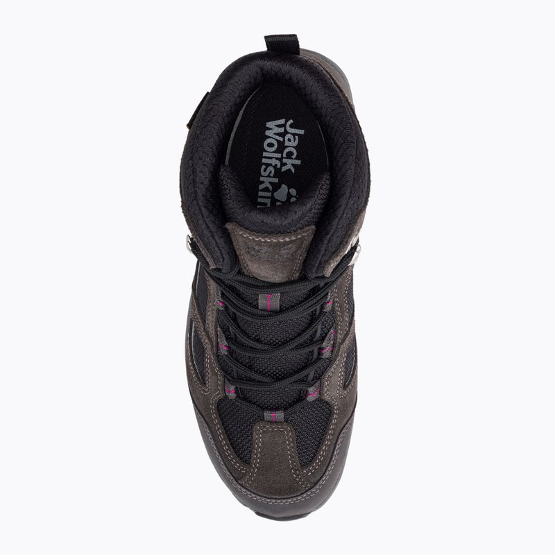 Buty trekkingowe damskie Jack Wolfskin Vojo 3 Texapore Mid dark steel/purple 6