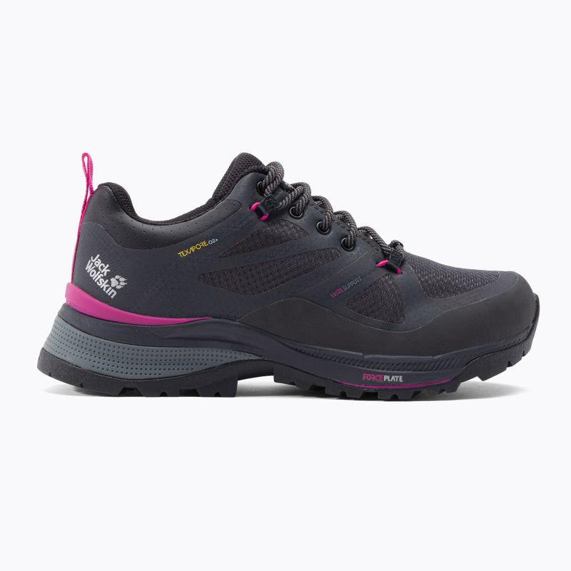 Buty trekkingowe damskie Jack Wolfskin Force Striker Texapore Low phantom/pink 2