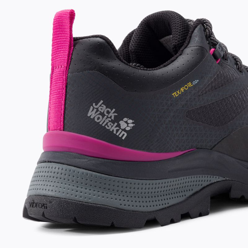 Buty trekkingowe damskie Jack Wolfskin Force Striker Texapore Low phantom/pink 7