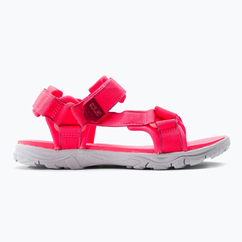Sandały dziecięce Jack Wolfskin Seven Seas 3 coral pink 2