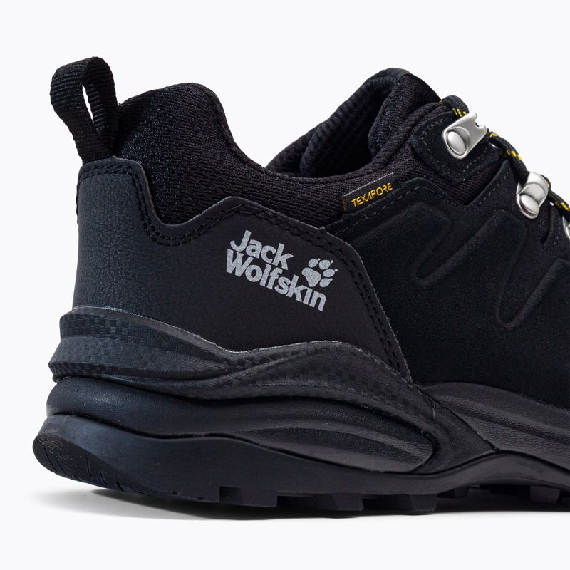 Buty trekkingowe męskie Jack Wolfskin Refugio Texapore Low phantom/ burly yellow xt 7